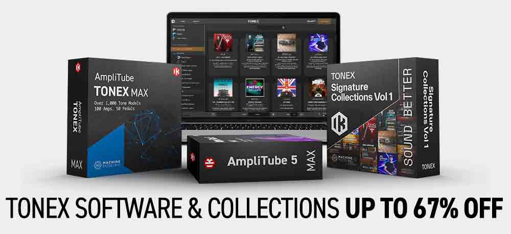 Up to 67% off TONEX software & collections