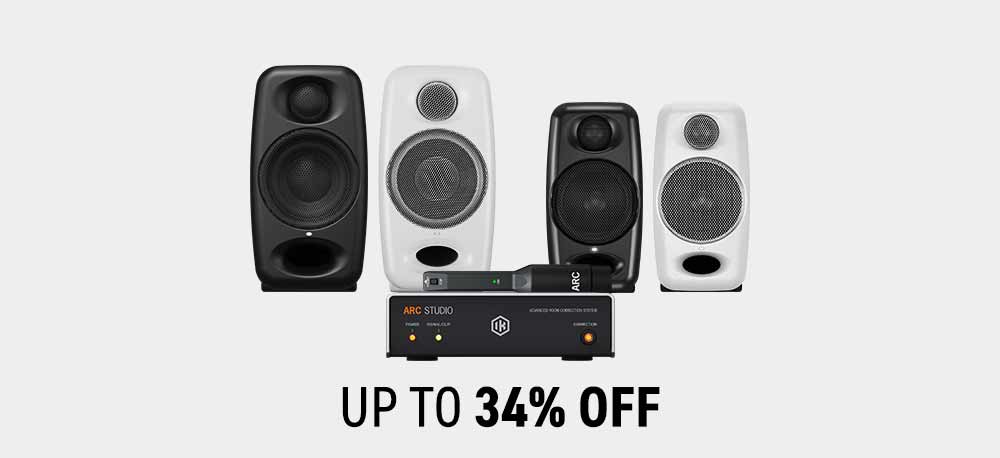 Up to 34% off on iLoud Monitors and ARC Studio