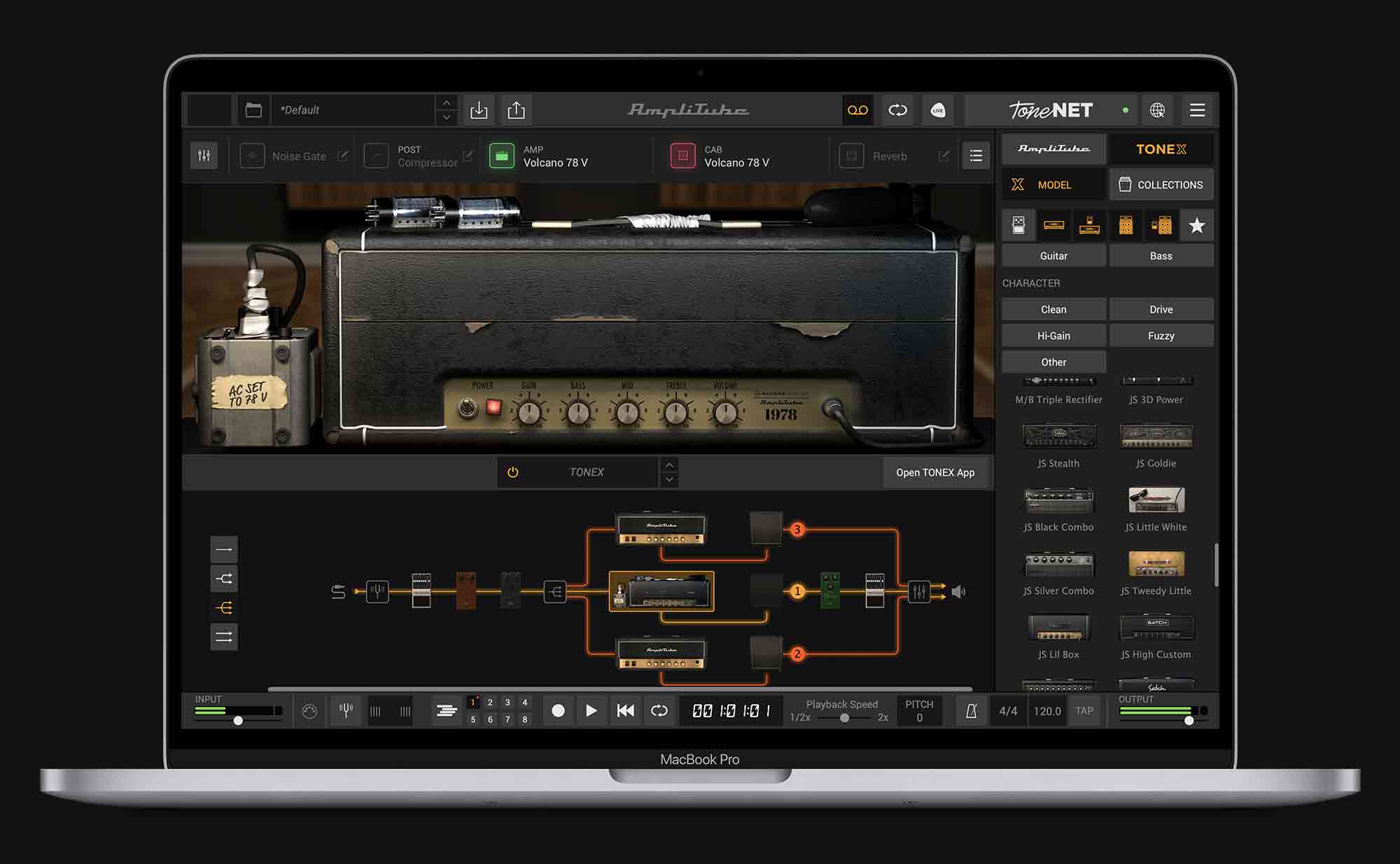 TONEX in AmpliTube