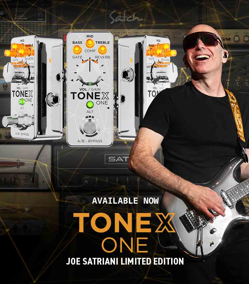IK Announces TONEX ONE Joe Satriani