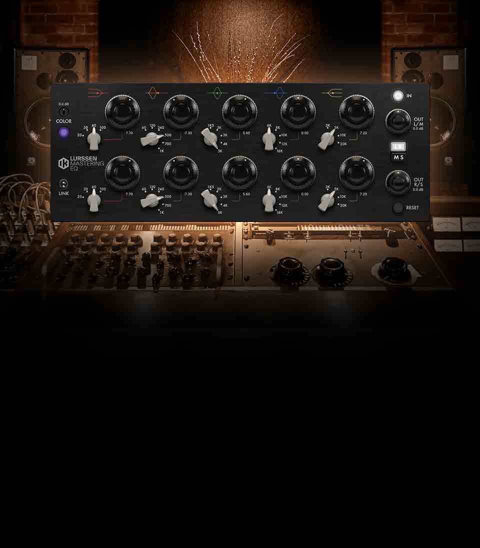 IK Announces T-RackS Lurssen Mastering EQ