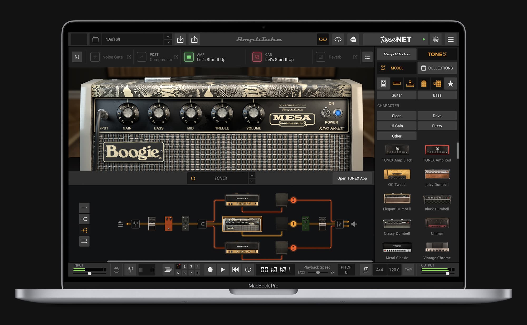 TONEX in AmpliTube
