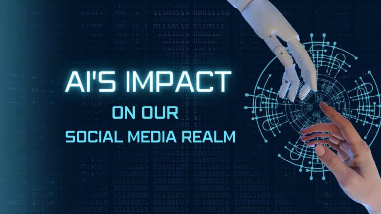 a feature image of Unveiling the Influence: AI's Impact on Our Social Media Realm by animation and digital marketing agency purldice multimedia