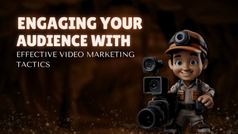 A person using video marketing strategies in an internet marketing campaign to engage their audience.